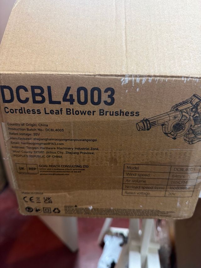 Soplador de hojas PULTUO DCBL4003