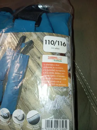 Pantalón de nieve infantil 110/116