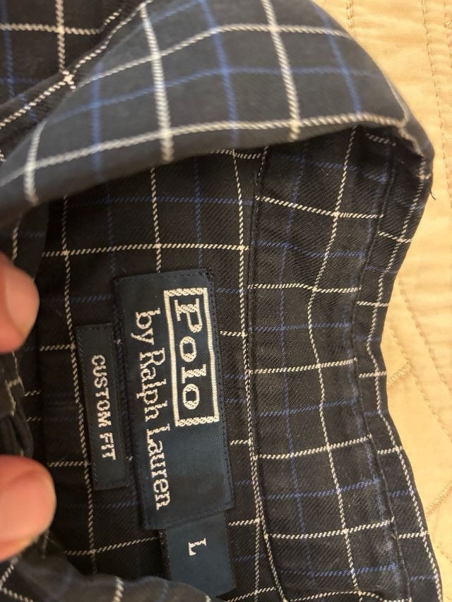 Camisa Polo Ralph Lauren cuadros