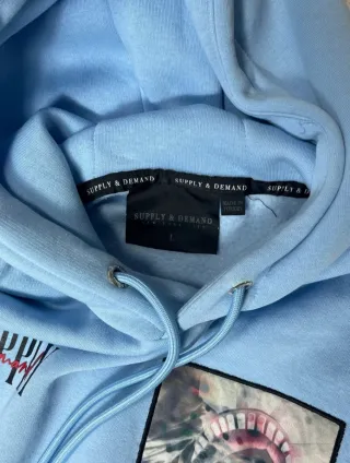 Sudadera Supply & Demand Azul