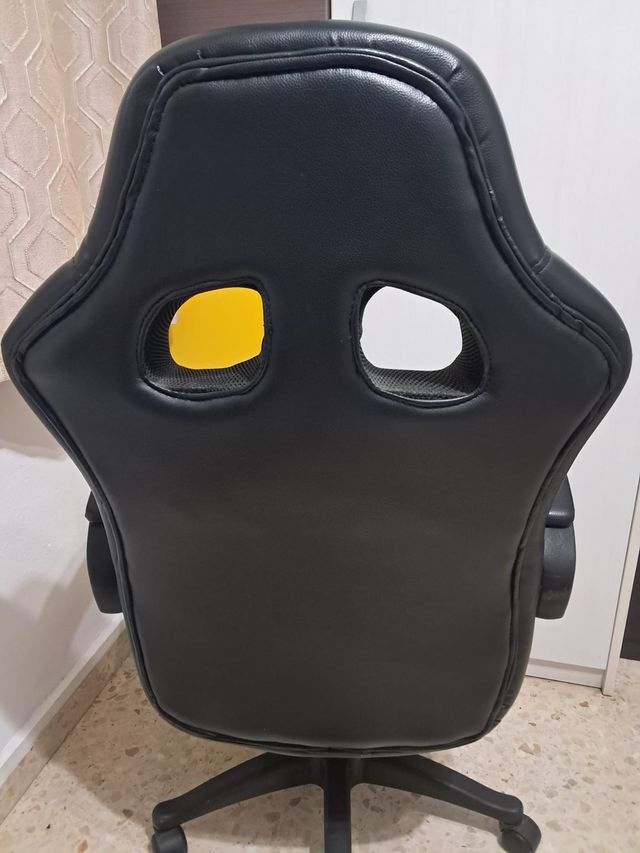 Silla Gamer Negra y Roja