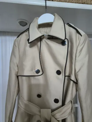 Gabardina Morgan Beige