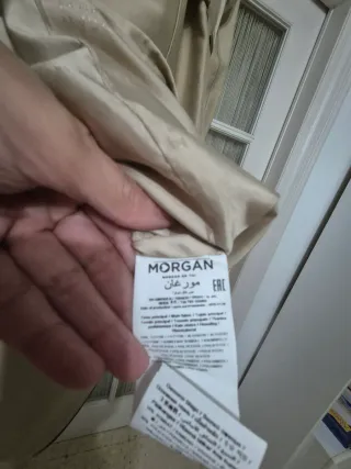 Gabardina Morgan Beige