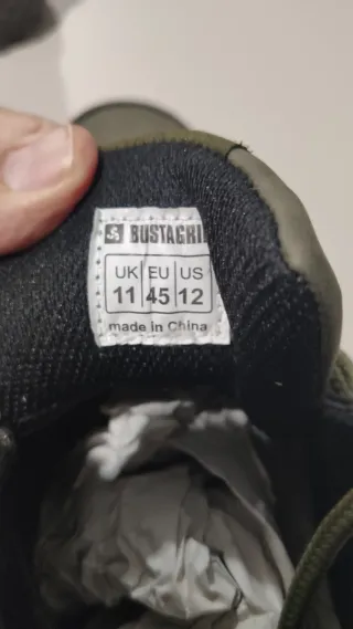 Botas Bustagrip Talla 45 Verde Olivo