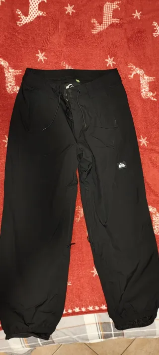 Pantaloni Snowboard Quiksilver Neri Taglia M