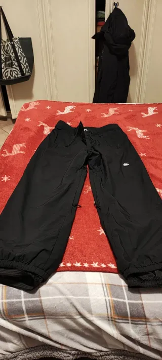 Pantaloni Snowboard Quiksilver Neri Taglia M