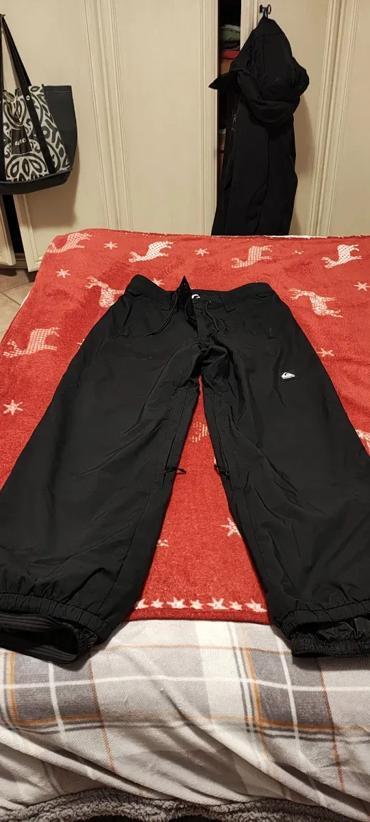 Pantaloni Snowboard Quiksilver Neri Taglia M