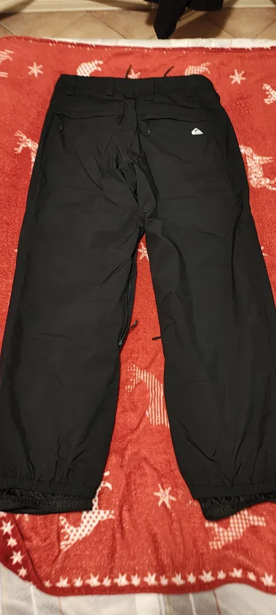 Pantaloni Snowboard Quiksilver Neri Taglia M