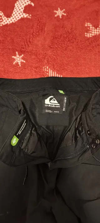 Pantaloni Snowboard Quiksilver Neri Taglia M