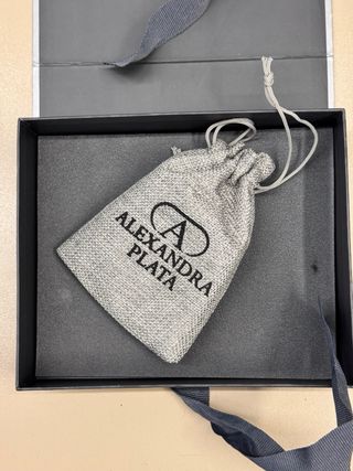 Pulsera de cuero trenzado y plata