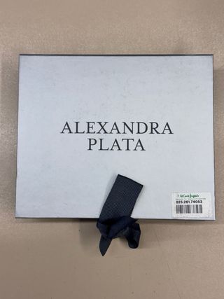 Pulsera de cuero trenzado y plata