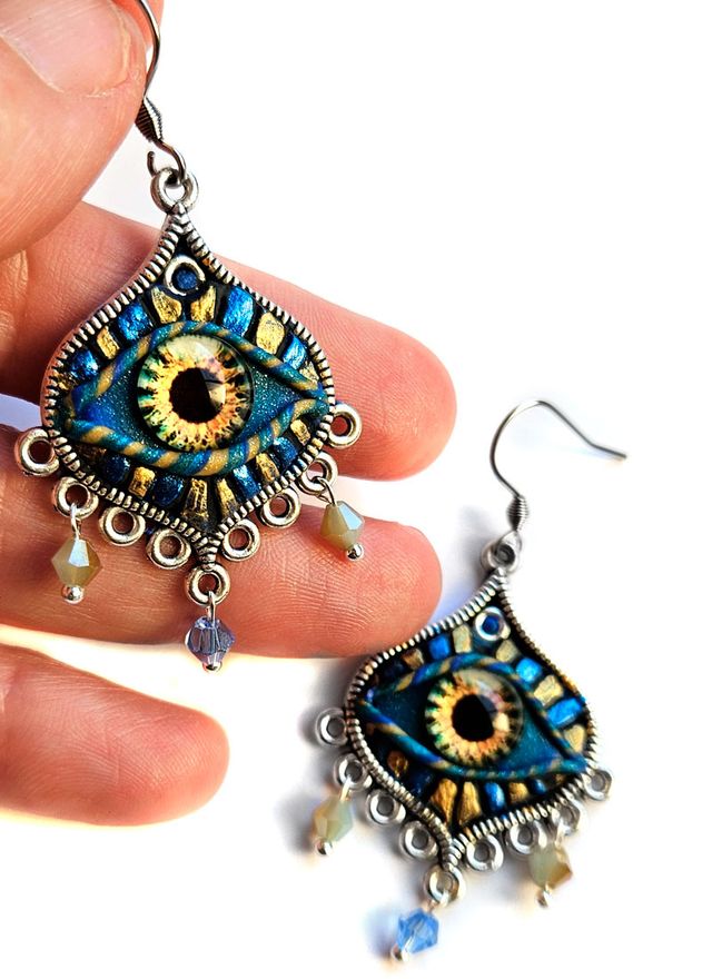 Pendientes Ojo Protector Bohemia