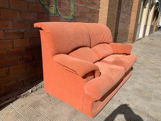 Sofá de 2 plazas naranja