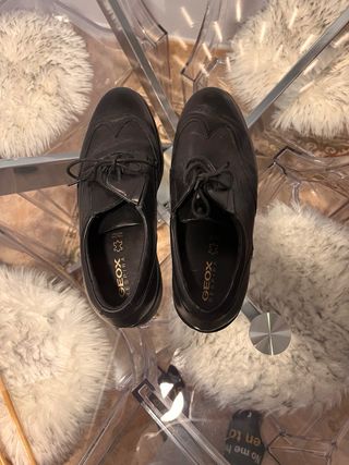 Zapatos Geox Negros Hombre