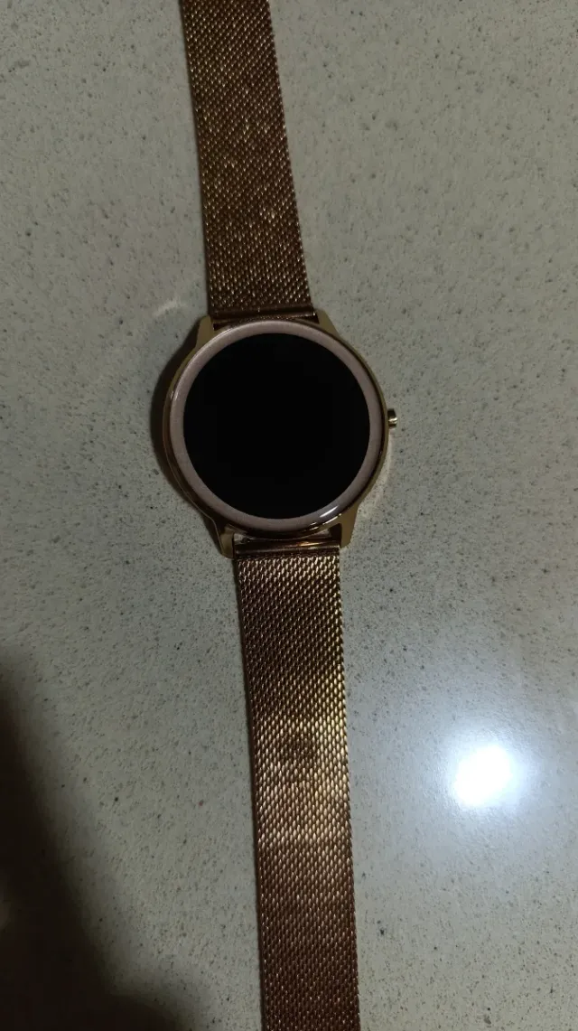 Reloj Smartwatch Mujer Dorado