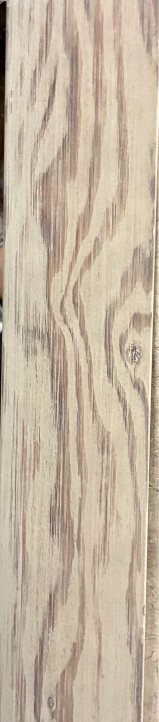 Portafotos madera nudos blanco