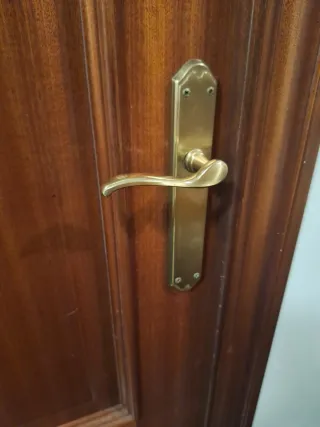 Juego de 6 puertas de madera interiores