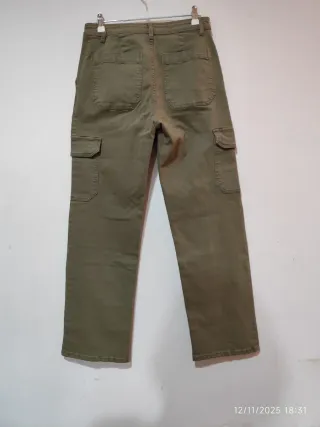 Pantalones cargo Springfield verde oliva