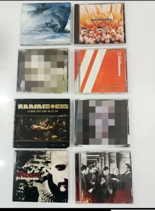 6 Rammstein CD CDs ELIGE