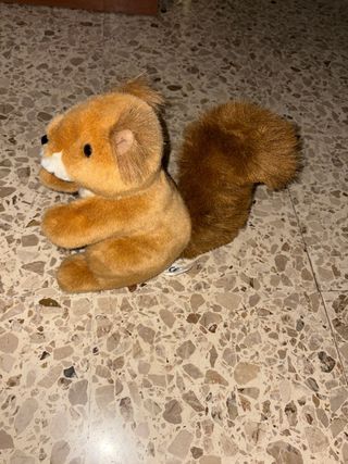 Peluche scoiattolo morbido