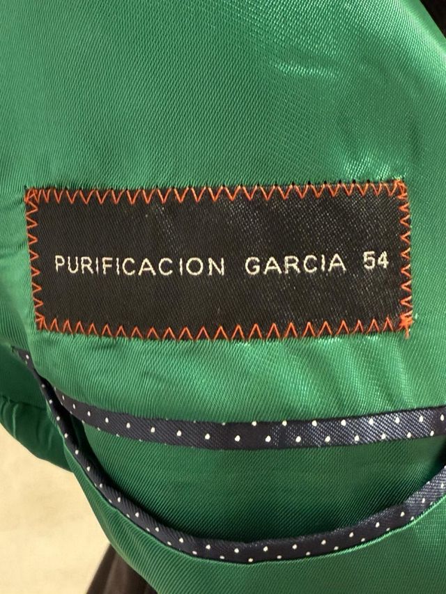 Chaqueta de pana  marrón Purificación García