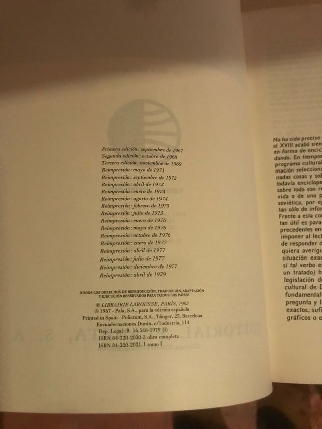 Gran Enciclopedia Larousse en diez volumenes + ...