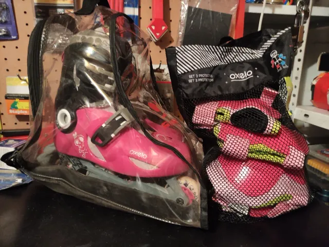 Patines Oxelo Infantiles Rosas