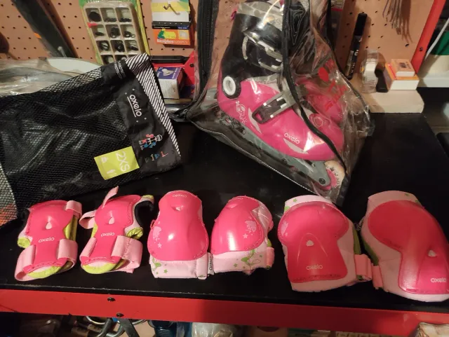 Patines Oxelo Infantiles Rosas