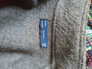 Abrigo lana Zara mujer