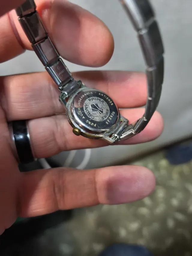 Reloj Cauny Mujer Oro y Plata