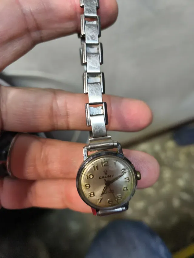 Reloj Cauny Mujer Oro y Plata