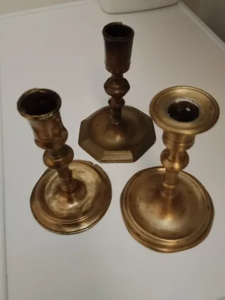 Set 3 Portacandele Metallo x Beatriz