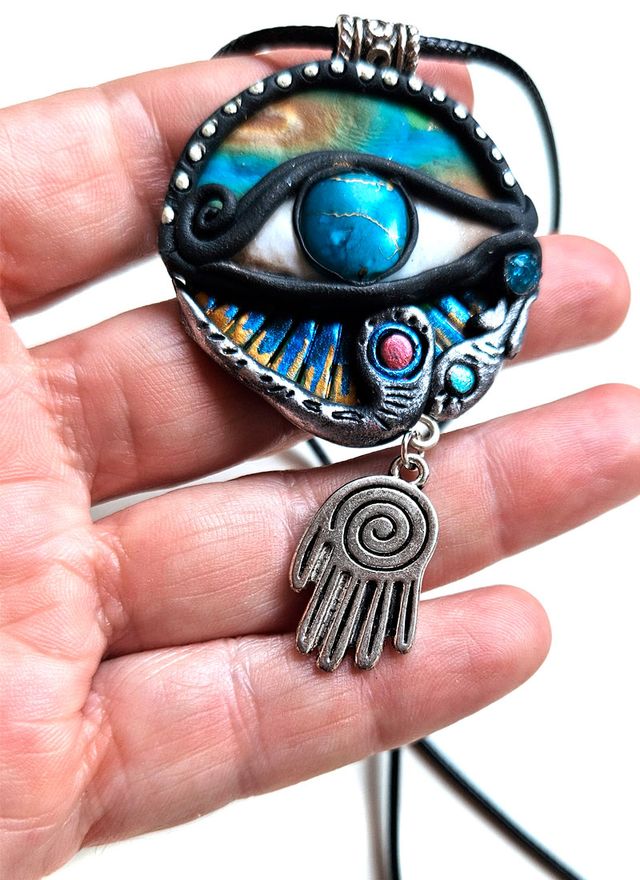 Colgante Ojo de Horus Egipcio