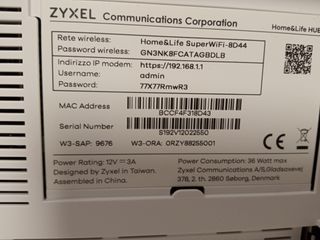 Módem Zyxel Home&Life Hub