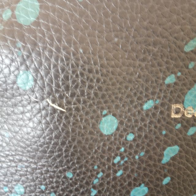 Zaino Desigual reversibile nero e turchese