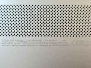 Portátil HP Plata y Negro