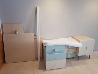 Mueble cambiador convertible
