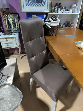 Mesa comedor extensible madera