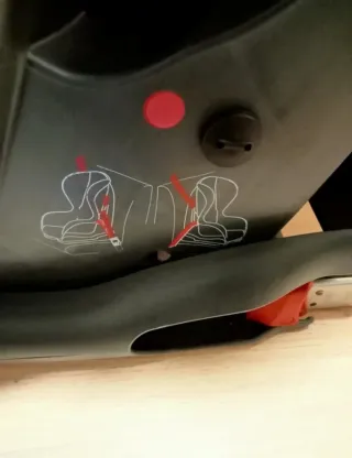 Silla de coche Britax negra