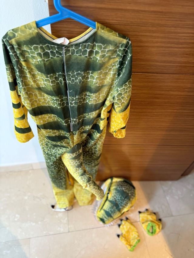 Disfraz Dinosaurio Niño 120cm 5/7años