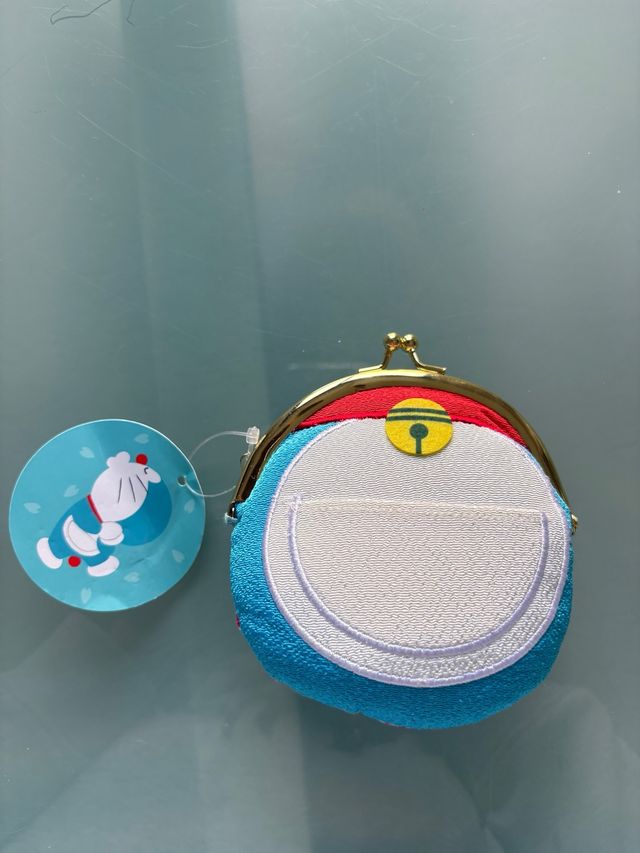Monedero Doraemon gato cósmico estilo japonés