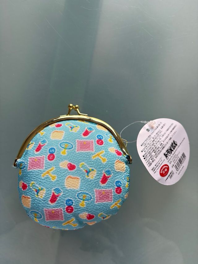 Monedero Doraemon gato cósmico estilo japonés