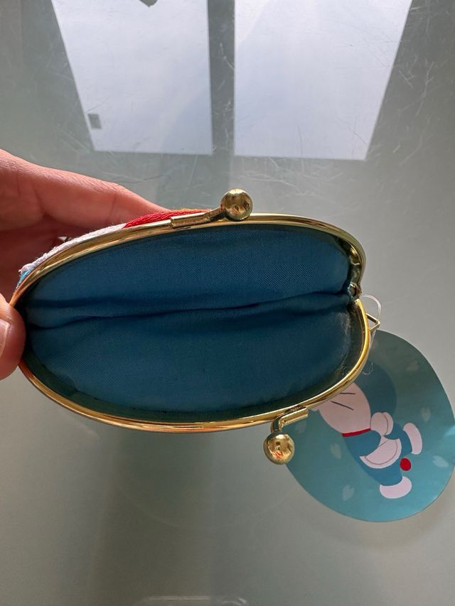 Monedero Doraemon gato cósmico estilo japonés