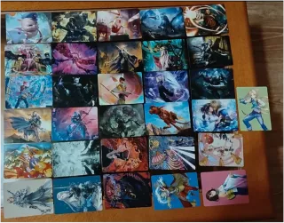 Lote 31 Cartas Final Fantasy Magic Art