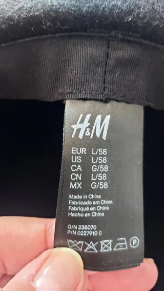 Sombrero negro ala ancha mujer