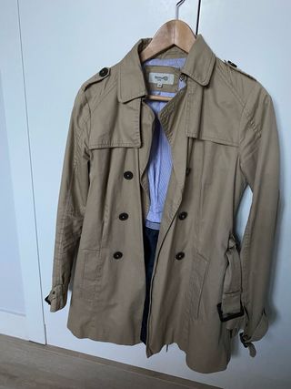 Gabardina FORMUL@. Beige Talla L