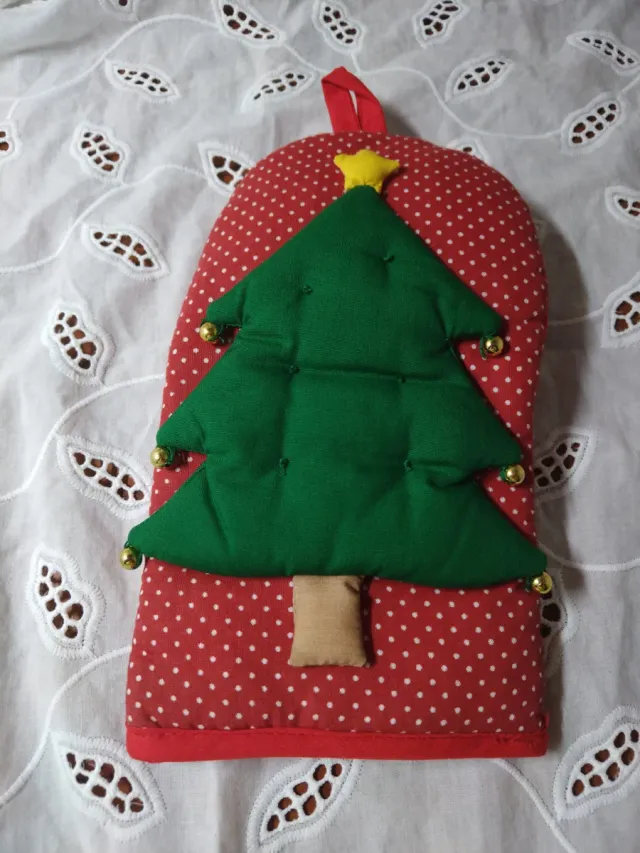 Manopola da cucina con design albero di Natale