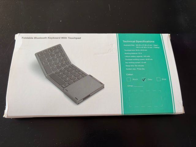 Teclado Plegable con Trackpad