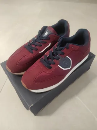 Scarpe U.S. Polo Assn. uomo rosse/blu