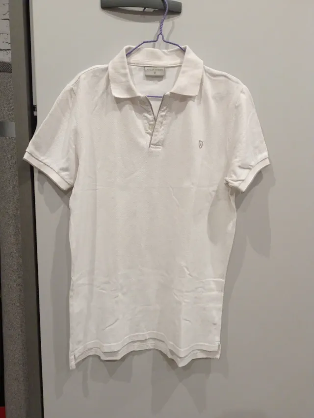 Polo manga corta Alvaro Moreno blanco roto XS